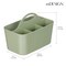 mDesign Plastic Shower Caddy Storage Organizer Basket with Handle